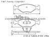 BRAKE PAD For FIAT FIORINO GDB1347