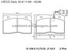 BRAKE PAD For IVECO DAILY 30.8 GDB478