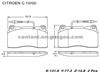 BRAKE PAD For CITROEN GDB1431
