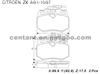 BRAKE PAD For CITROEN ZX GDB790