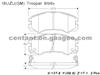 BRAKE PAD For ISUZU Trooper GDB3162