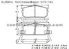 BRAKE PAD For SUBARU GDB201 D185