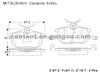 BRAKE PAD For MITSUBISHI Carisma GDB1314