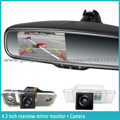 Honda Rear View Mirror Monitor With Genuine Bracket And Autodimming