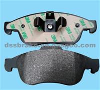 Auto Parts Factory Of Brake Pad Manufacture And HI-Q Brake Pad:D1627