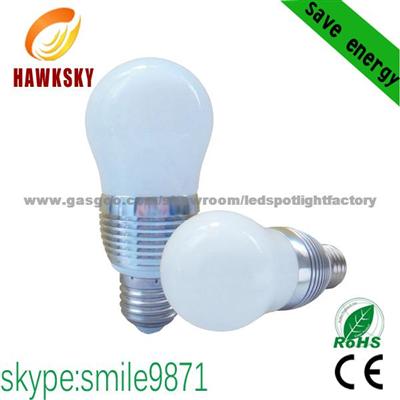 2014 Popular Dimmable Plastic Led Bulb Light Factory