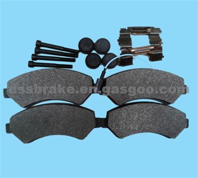 Auto Parts Factory Of Brake Pad Manufacture And HI-Q Brake Pad:D1540