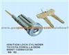 OPT-TY-8025 Auto Ignition Lock Cylinder For Toyota Corolla EE90 69057-12090/69057-12100 88~92