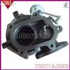 Turbocharger GT2560S Turbo Charger For Isuzu 700716-0001