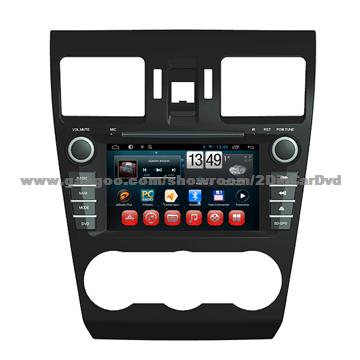 Factory Car Dvd Gps Stereo Multimedia Player For Subaru Forester 2013 / Impreza, Android Dual Core System