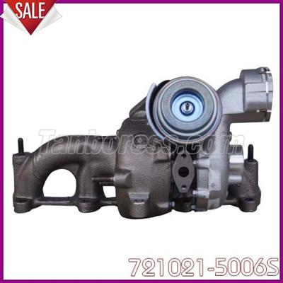 Turbocharger GT1749V Turbo Charger For Audi Seat Volkswagen 721021-5006S