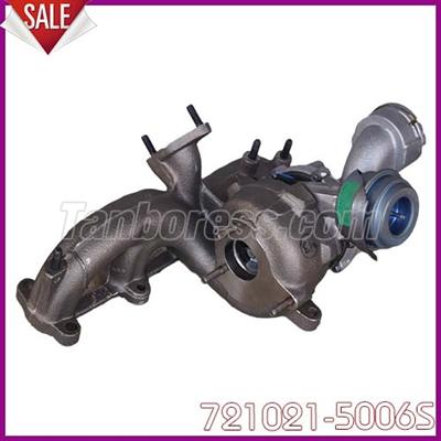 Turbocharger GT1749V Turbo Charger For Audi Seat Volkswagen 721021-9006S