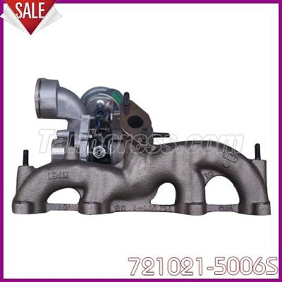 Turbocharger GT1749V Turbo Charger For Audi Seat Volkswagen 721021-0001