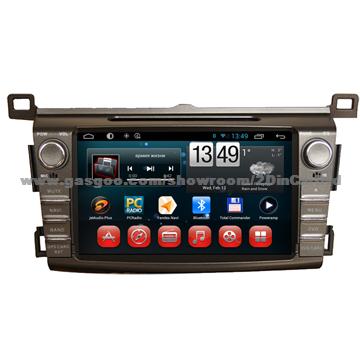 China Export Car Cd Player Dvd Vcd GPS Radio Entertainment System For Toyota RAV4 2013-2014