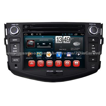 OEM Manufacturer Car Dvd And Cd Player For Toyota RAV4, Android System 2 Din Car Multimedia Radio Tv Gps