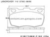 BRAKE PAD For LAND ROVER 110 GDB395