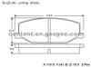 BRAKE PAD For SUZUKI JIMNY GDB3210 D660