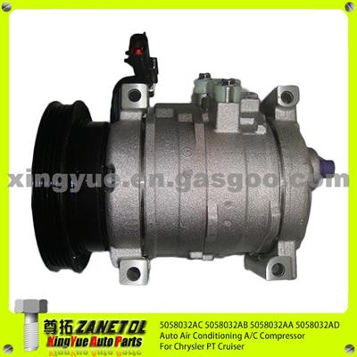 5058032AC 5058032AB 5058032AA 5058032AD Auto Air Conditioning A/C Compressor For Chrysler PT Cruiser