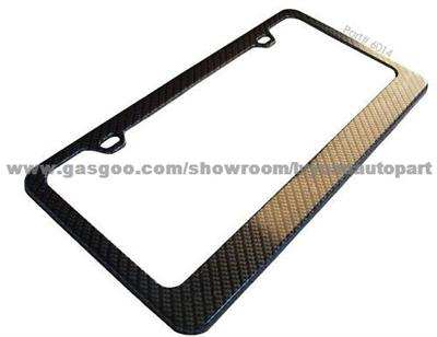 USA License Plate Frame (Carbon Fiber)