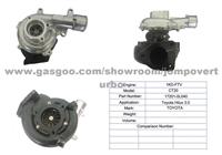 Turbocharger 17201-0L040