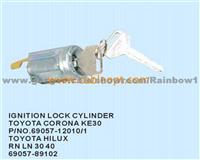 OPT-TY-8043 Ignition Lock Cylinder For Toyota Corona KE30 P/NO: 69057-12010 69057-12011 Toyota Hilux RN LN 30 40 69057-89102