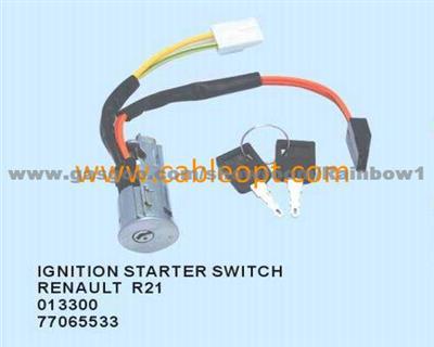 OPT-R-8016 Ignition Starter Switch For Renault R21 013300/77065533