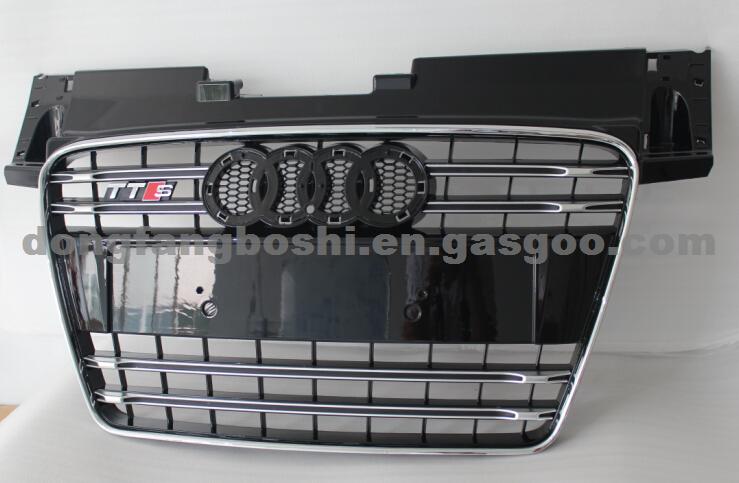 Audi Tt Tts Front Grill Matte Black Trims Grille 2011 Genuine New