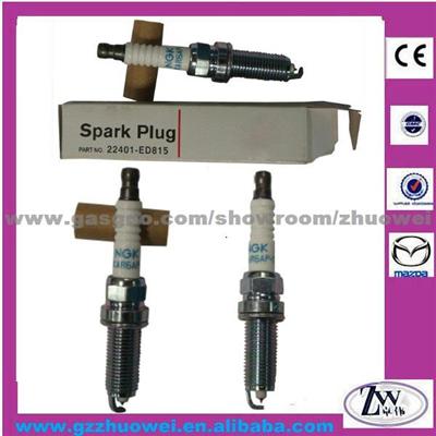 NGK SPARK PLUGS FOR NISSAN 22401-ED815, LZKAR6AP-11