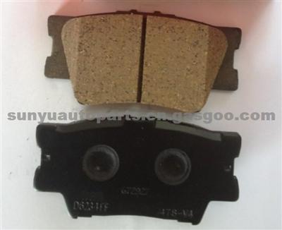 Toyota Brake Pad Set 04466-33180 For Camry