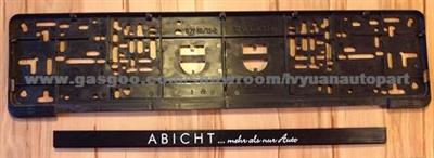 European License Plate Frame E2