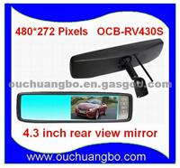 4.3 Inch Rear View Mirror Monitor With Digital High-Definition Display,Rear-View Mirror Function