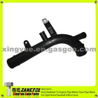 90531675 Auto Radiator To Engine Pipe Water Hose Pipe Work For Opel Astra Vauxhall Zafira Corsa