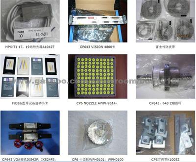 FUJI CP6/CP43 SMT Spare Parts/Cylinder/Clutch/Valve/Camera/Nozzle/Motor....