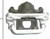 Brake Caliper For NISSAN 44011-EM00A