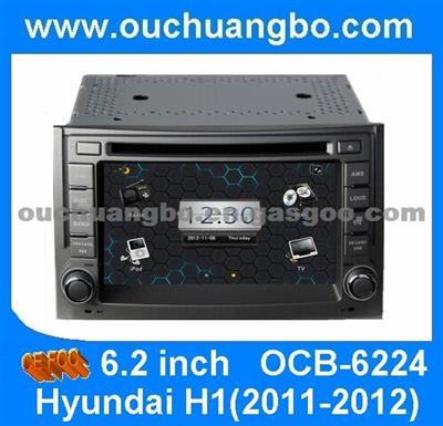 Ouchuangbo Autoradio Sat Nav DVD Player For Hyundai H1 2011-2012 With DVB-T, ISDB-T, ATSC (Optional)