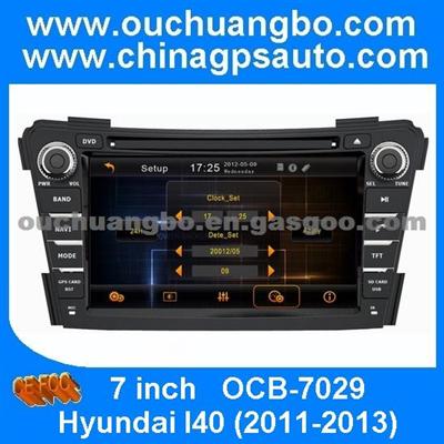 Ouchuangbo Car Multimedia Stereo Dvd For Hyundai I40 2011-2013 With Gps Map Card Supported