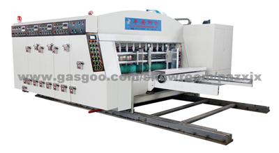 High Speed Printing Slotting Die Cutting Machine (LEAD EDGE FEEDING)