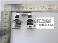 Steeled Brake Pad Metal Clips For Toyota Camary