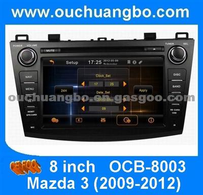 Ouchuangbo Head Unit Car Radio DVD Player For Mazda 3 2009-2012 With DVD,CD,MP3,FM,USB,SD,AUX