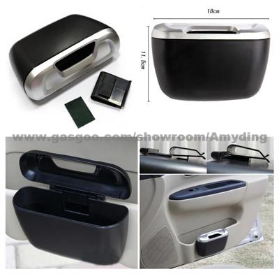 35- Plastic Mini Dustbin For Cars