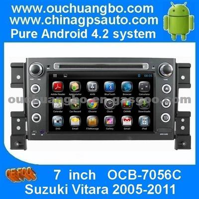 Ouchuangbo Android 4.2 In Dash Car Stereo For Suzuki Vitara 2005-2011 With Audio Radio Player