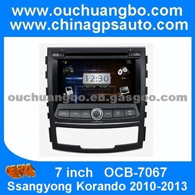 Ouchuangobo In-Dash Car Multimedia System For Ssangyong Korando 2010-2013 With Gps Navigations Radio Player