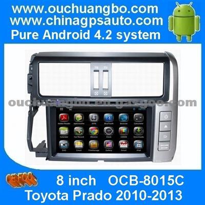 Ouchuangbo Android 4.2 Car Stereo For Toyota Prado 2010-2013 With Radio DVD Player