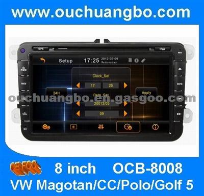 Ouchuangbo Car Stereo Dvd Gps Player Build-In Navigation For Volkswagen Magotan (2006-2012)