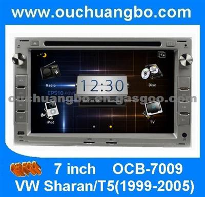 Ouchuangbo 7 Inch Car Stereo DVD Player Multimedia System For Volkswagen Sharan /T5 (1999-2005)