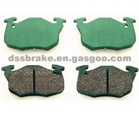 None-Asbestos Ceramic Brake Pad Raw Material For Peugeot 405 D371