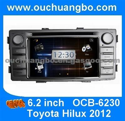 Ouchuangbo DVD Multimedia Radio Stereo System For Toyota Hilux 2012