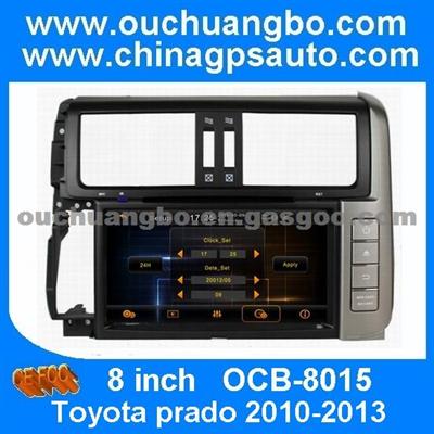 Ouchuangbo High Version Car DVD Player Auto Radio GPS Navi Stereo For Toyota Prado 2010-2013 800*480 Pixel,Touch Screen