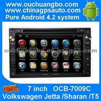 Ouchuangbo Android 4.2 In Car Dvd Autoradio GPS Satnav For Volkswagen Jetta /Sharan /T5 With A9 1.6GHz Rockchip 3066 RAM