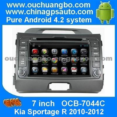 Ouchuangbo Android 4.2 Mutil-Media Video Player HD Digital TV Screen Double For Kia Sportage R 2010-2012 With USB 8GB CPU